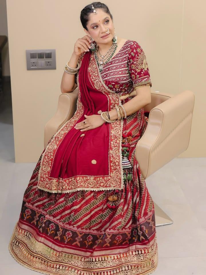 Indian bridal makeup look - Traditional wedding makeup by Bhumi Makeup Artistry Surat